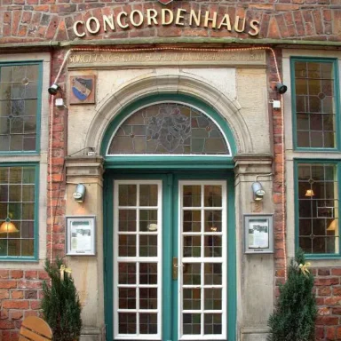 Eingang des Concordenhaus